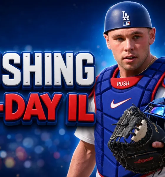 Dalton Rushing Dodgers 10-day injured list elbow