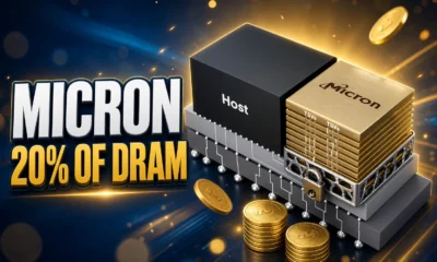Micron $22 billion deposits cover 20 percent DRAM