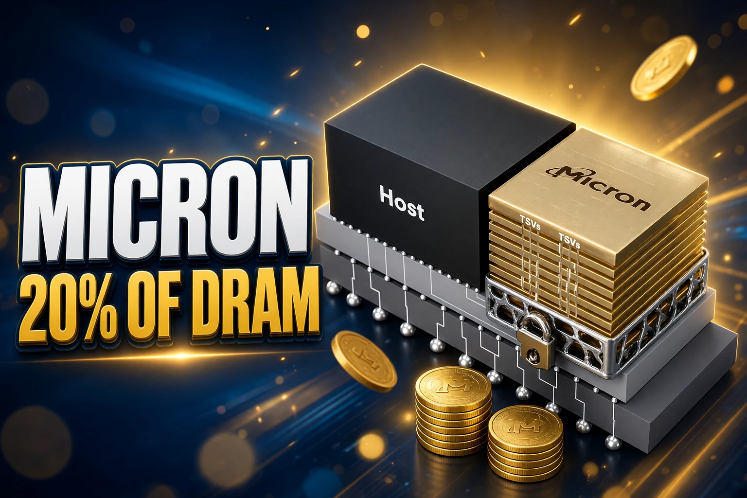 Micron $22 billion deposits cover 20 percent DRAM