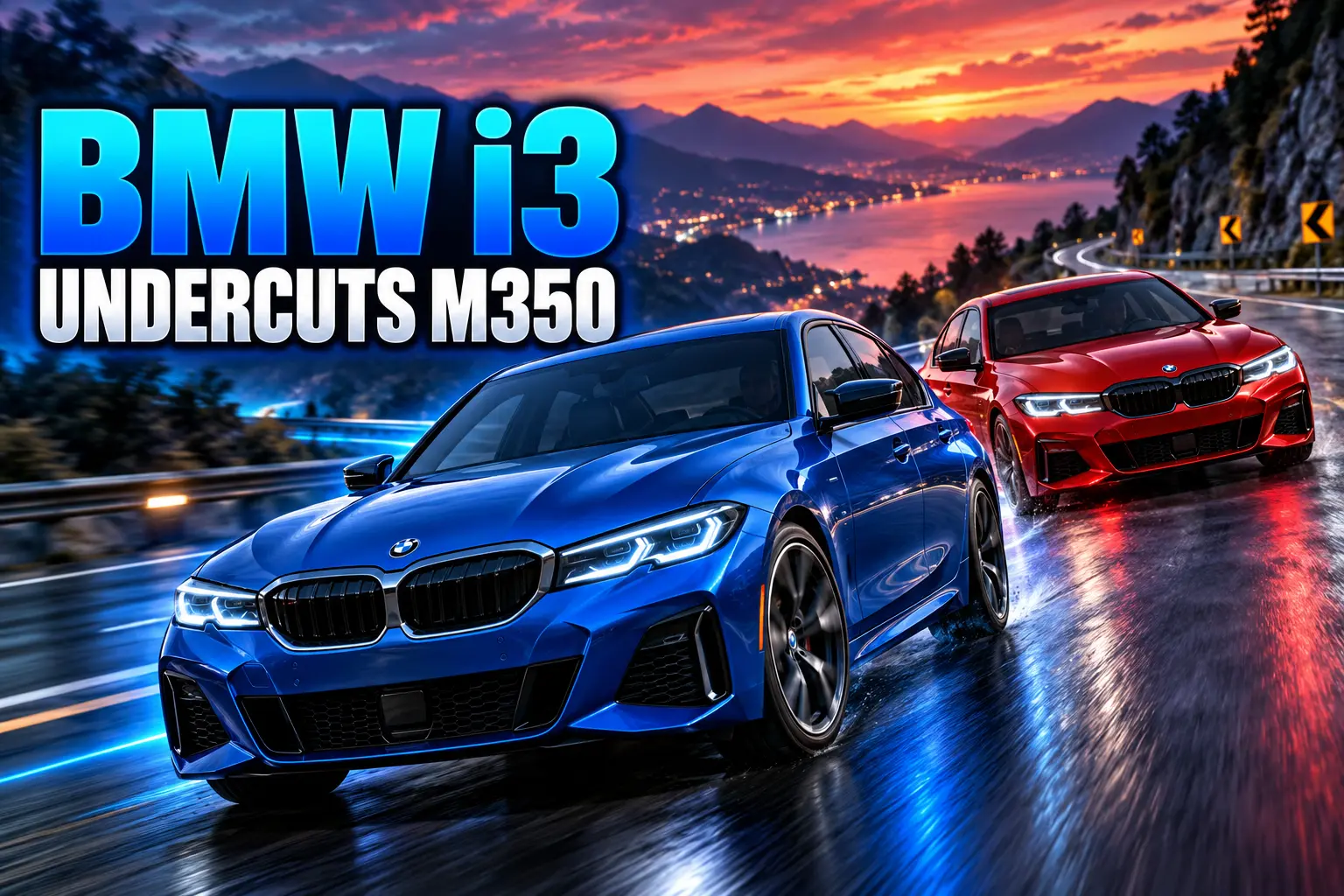 2027 BMW i3 50 xDrive price versus 3 Series