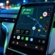 Google Maps Android Auto speedometer without a route