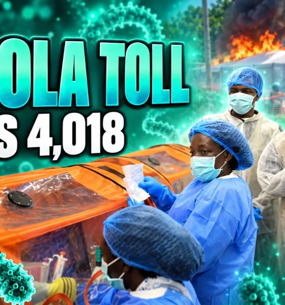 Congo Bundibugyo Ebola outbreak 4018 deaths no vaccine