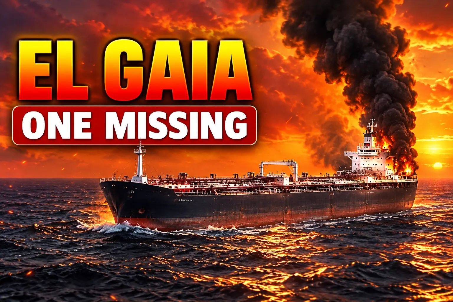 El Gaia tanker Indian crew attack off Oman missing seafarer