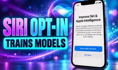 iOS 27 Apple Intelligence Siri data training opt-in