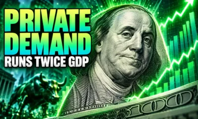 private demand 4.6 percent twice US GDP growth