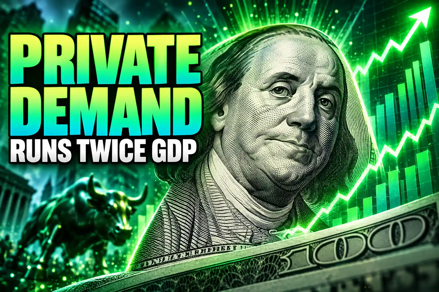 private demand 4.6 percent twice US GDP growth