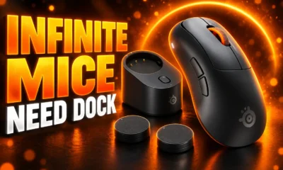 SteelSeries Sensei Pro Rival Pro 8K UWB wireless mouse