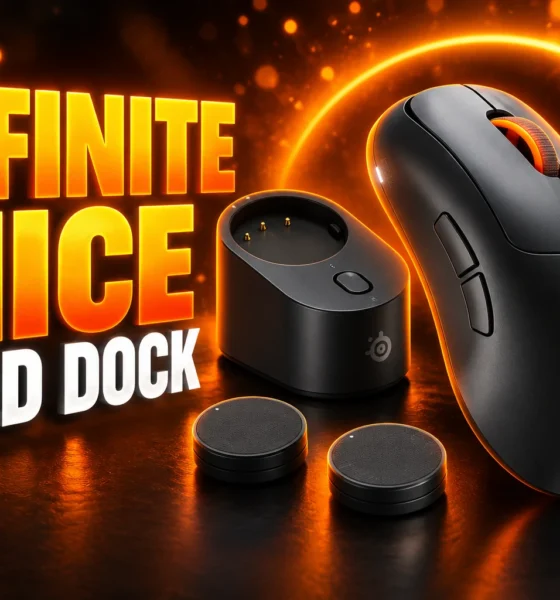 SteelSeries Sensei Pro Rival Pro 8K UWB wireless mouse