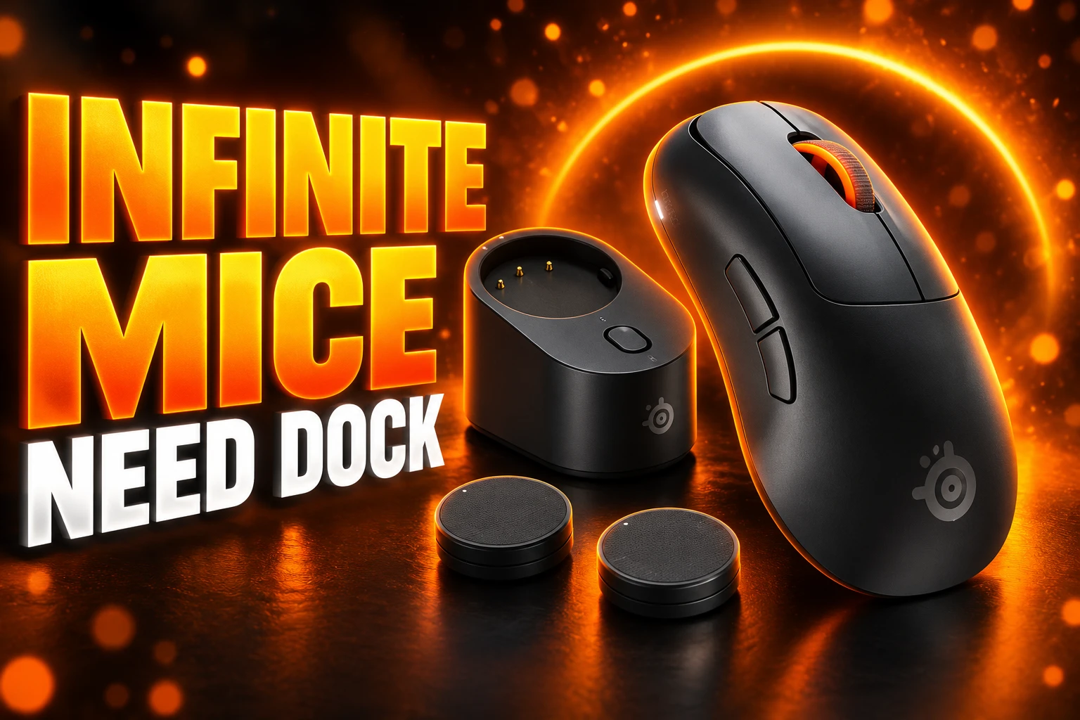 SteelSeries Sensei Pro Rival Pro 8K UWB wireless mouse