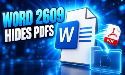 Word 2609 PDF save SharePoint INetCache bug